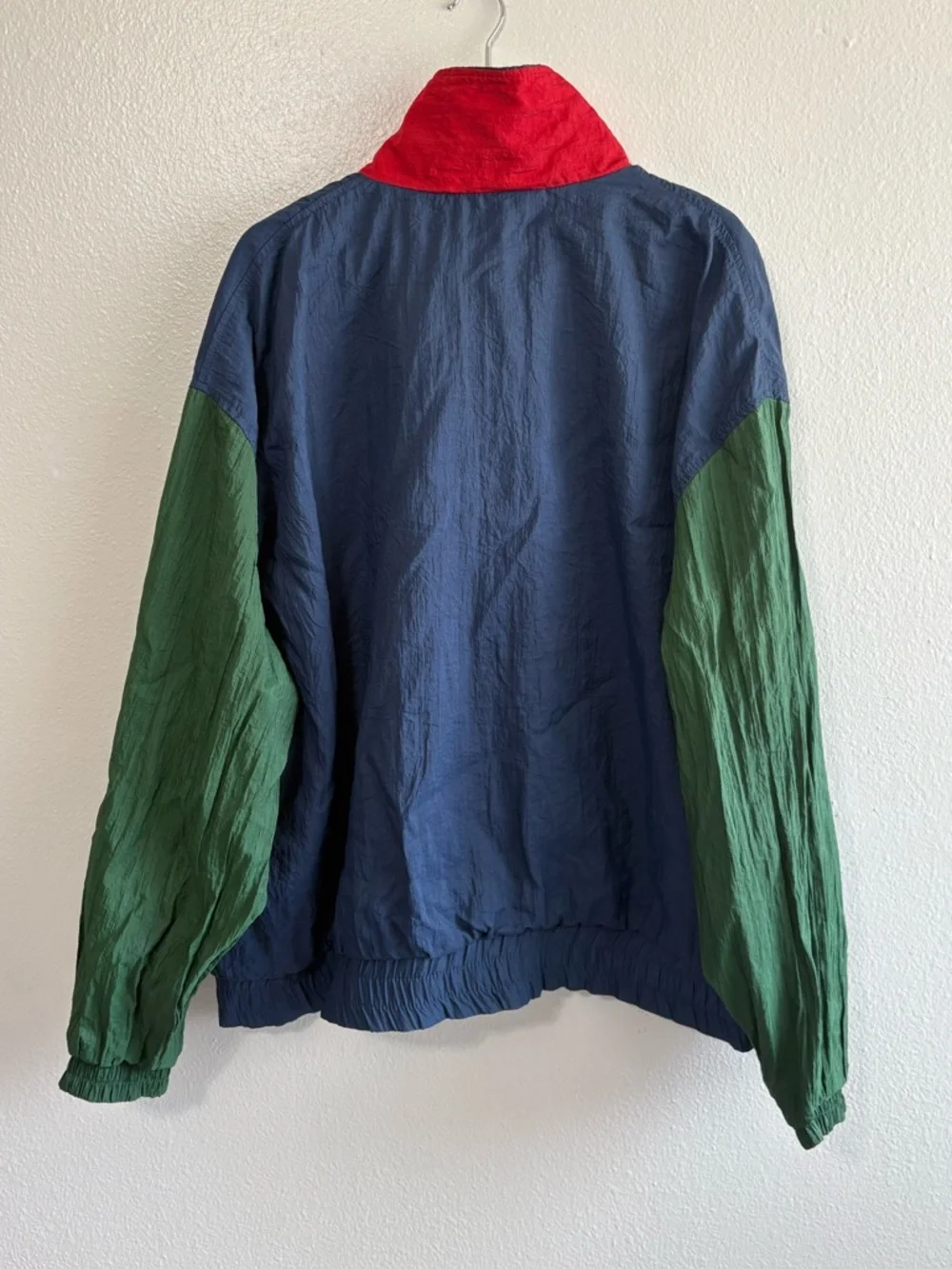 Vintage 7-Eleven Jacket Mens XXXL Multicolor Nylon Windbreaker USA 90s Crest